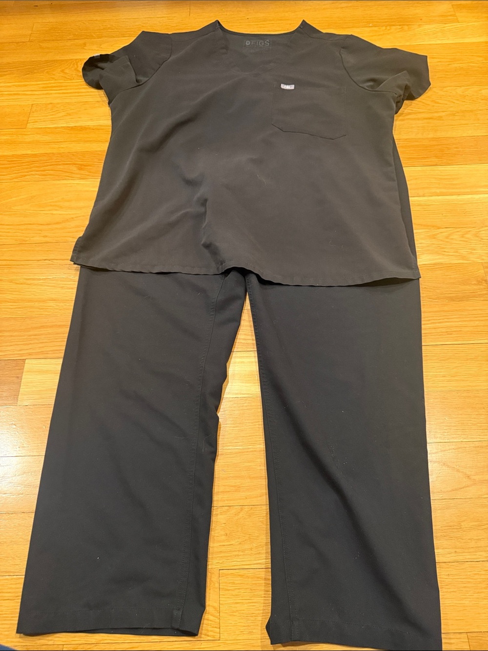 Figs black set technical collection size xxl.